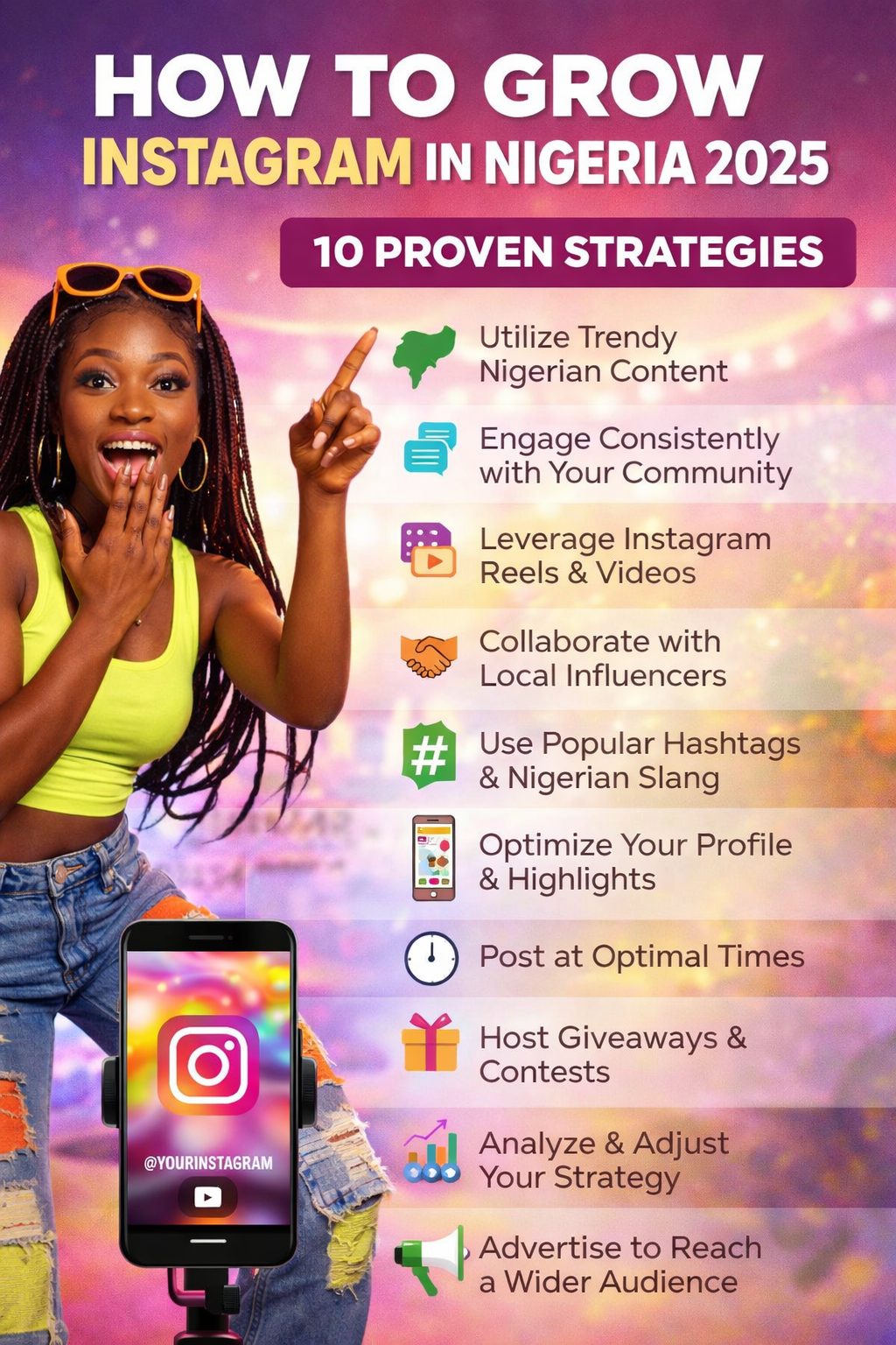 How to Grow Your Instagram in Nigeria – 10 Proven Strategies